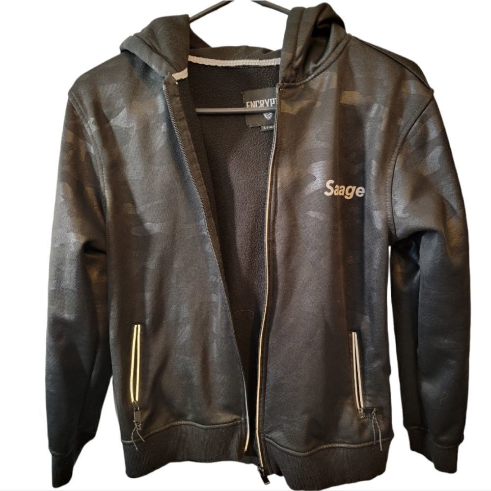 Encrypted Savage Hoodie Size Large